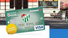 Denizbank BursaSpor Bonus Kredi Kartı Başvurusu
